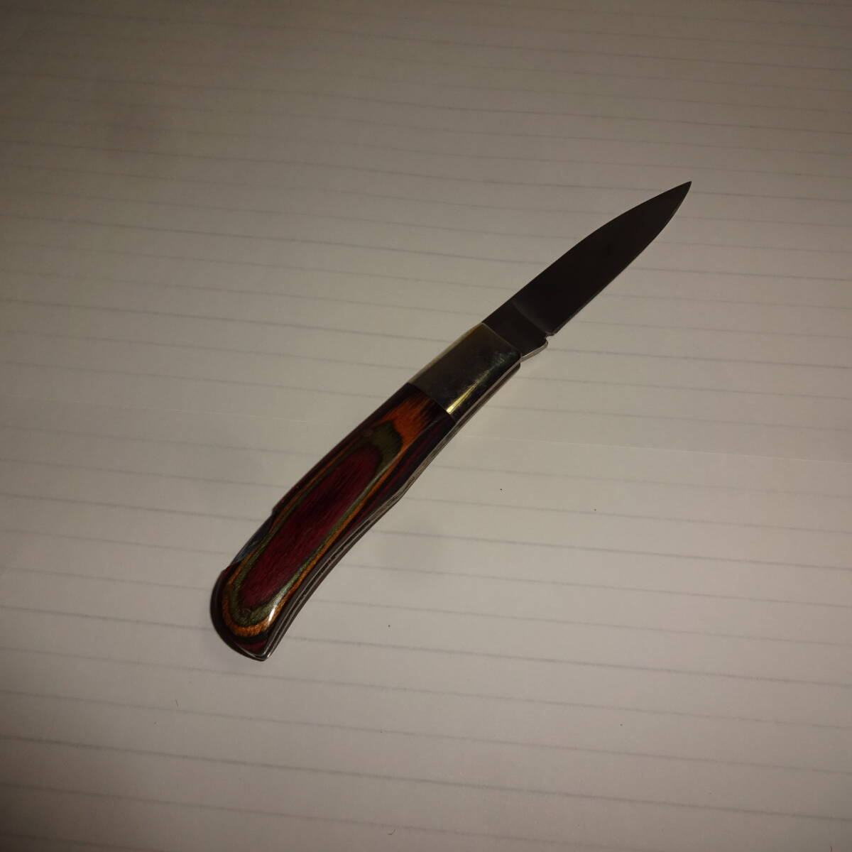 SEKI-JAPANフォールディングナイフ 全長16.7cm 折りたたみナイフ アウトドアナイフ拍卖