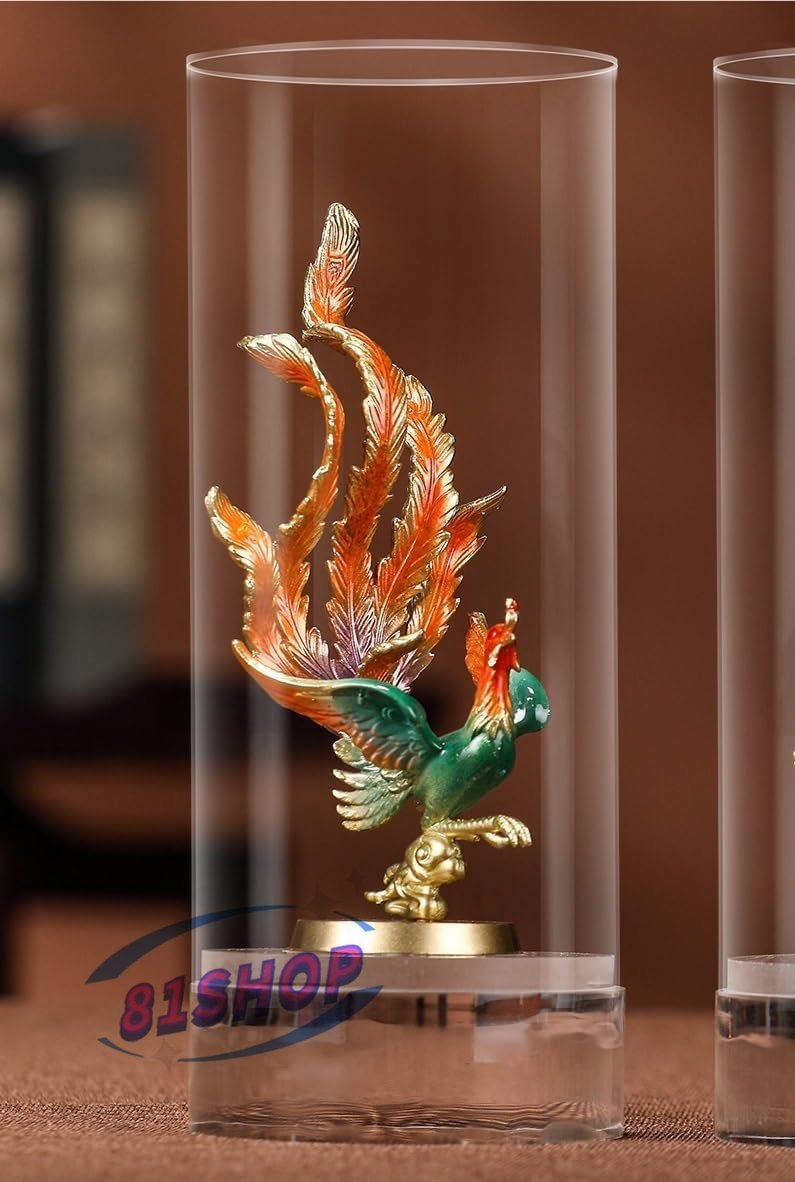 「81SHOP」 鳳凰の置物 不死鳥 玄関 風水グッズ 開運 金運 財産運 幸福 成功 プレゼント 贈り物 開運厄除 祈願成就 鳥 朱雀 火の鳥拍卖