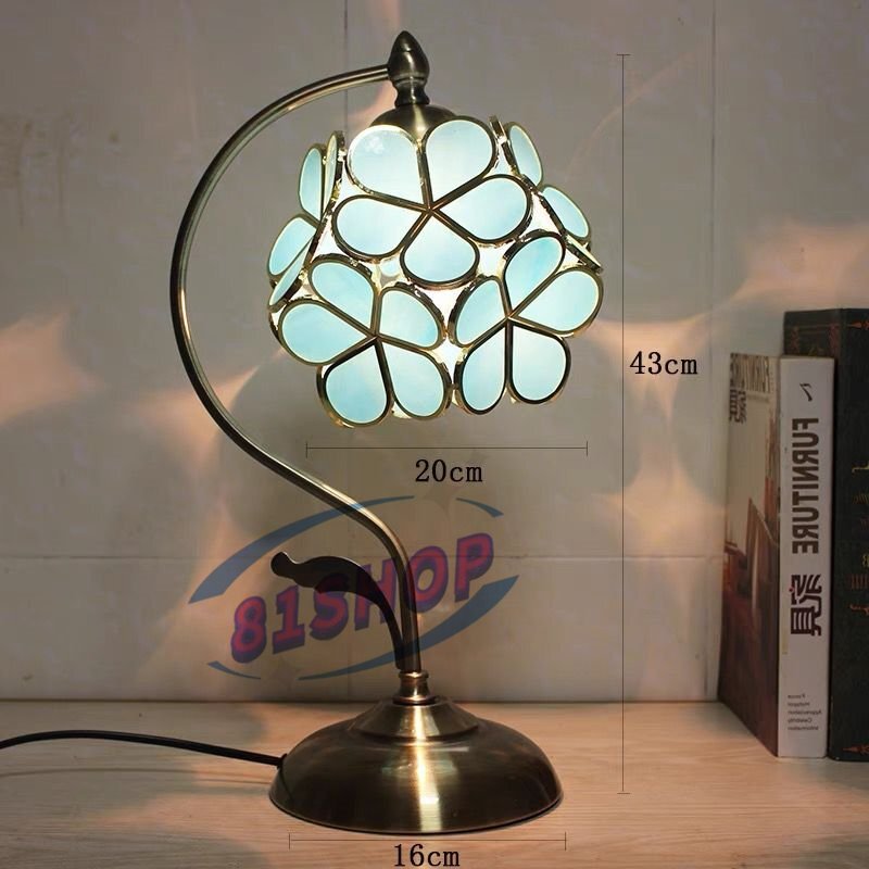 「81SHOP」新品■桜 ティファニーランプ ステンドグラスランプ インテリアライト テーブルランプ 雰囲気ランプ 贈り物拍卖