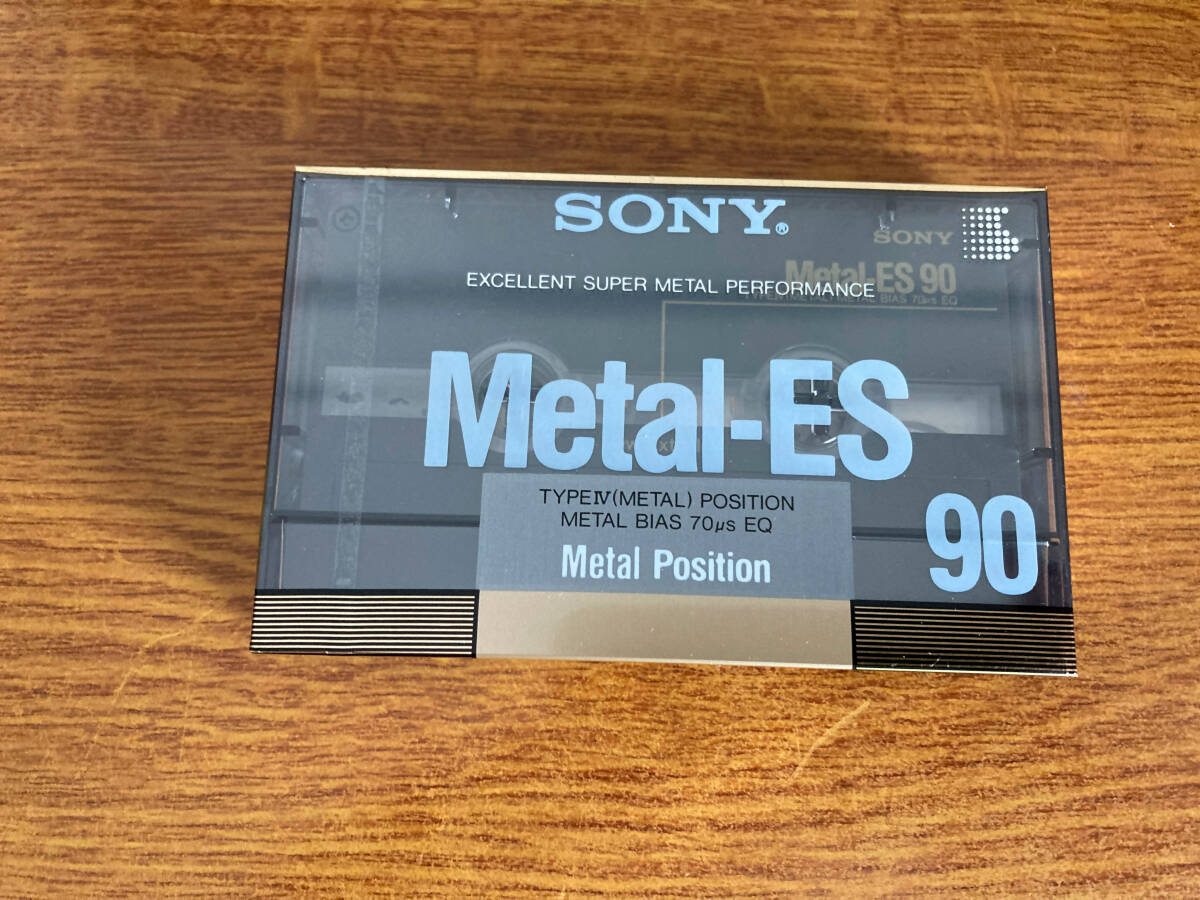 在庫2 カセットテープ SONY Metal-es metal 1本 001069拍卖