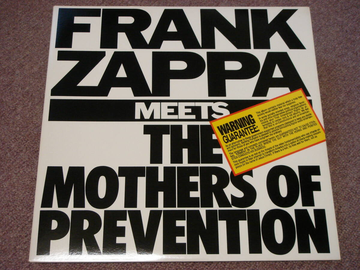 LP Frank Zappa Frank Zappa Meets The Mothers Of Prevention US盤 フランク・ザッパ拍卖