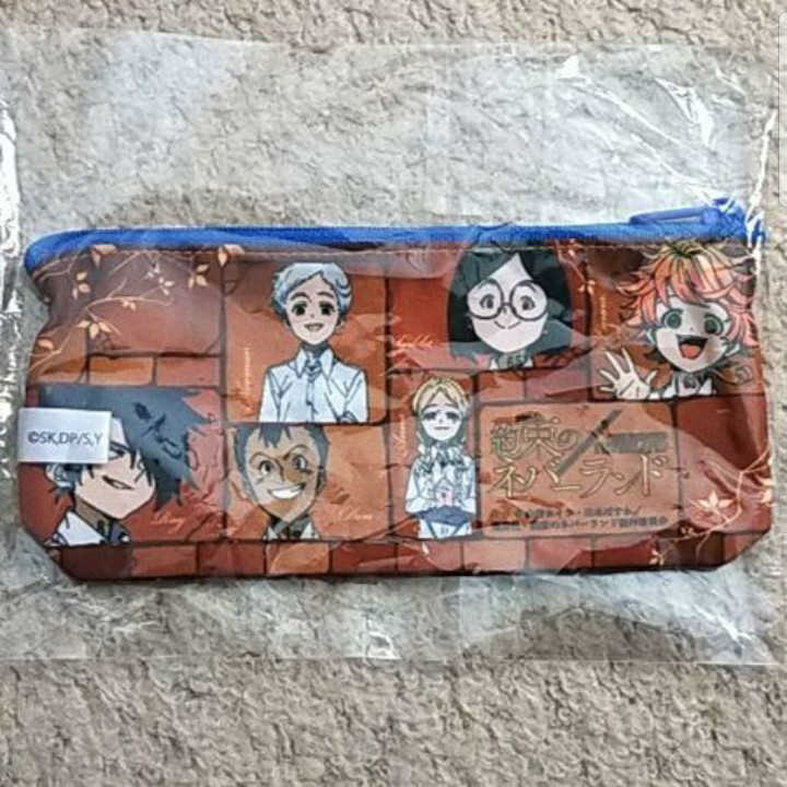 【未使用】約束のネバーランド『ミニポーチ』茶色《携帯性抜群!小物入れに最適!》拍卖