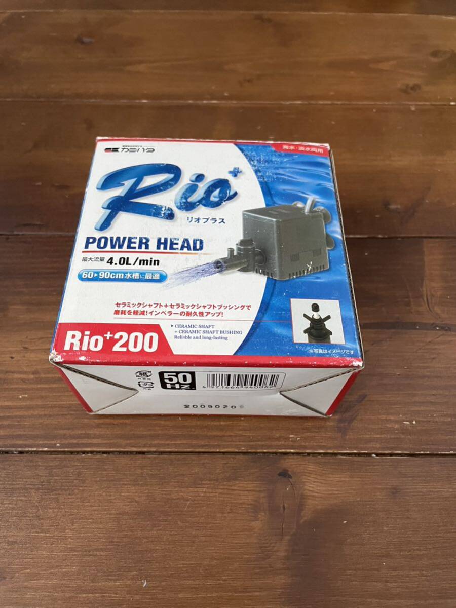 カミハタ Rio +200 ポンプ 新品 50hz拍卖