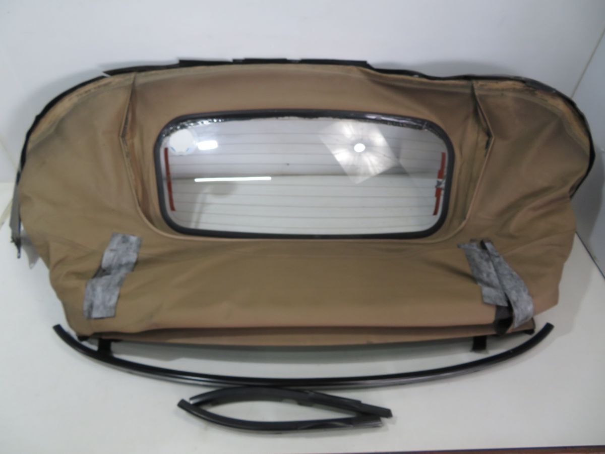 24-6-35 マツダ ロードスター NB8C 【 リア 熱線 ガラス 幌 ルーフ ソフトトップ ※ジャンク 】拍卖