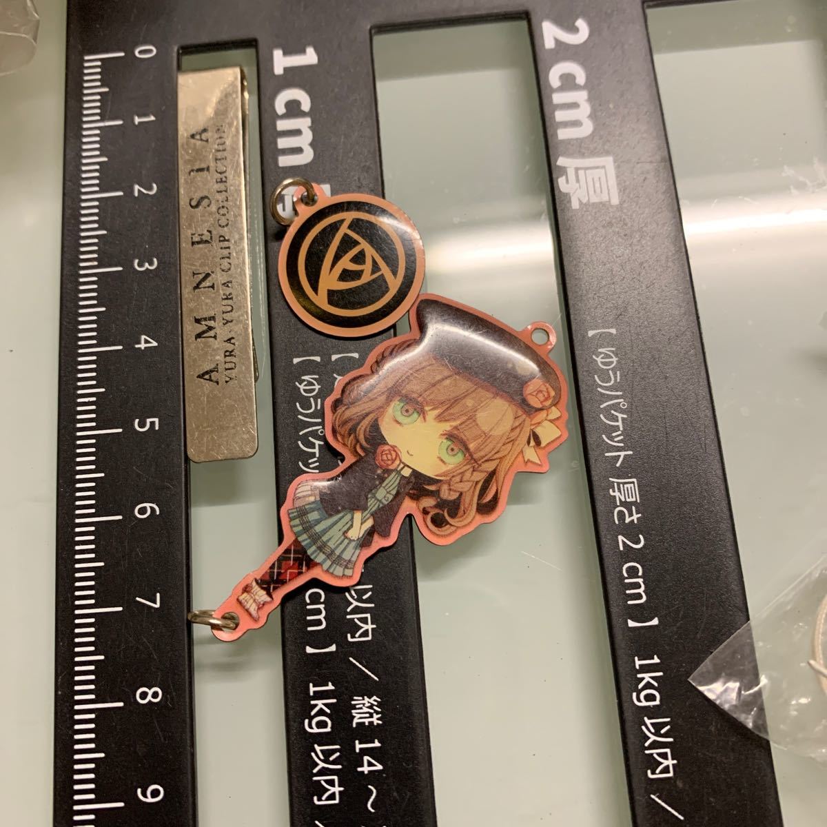 ヒロイン(ミニキャラ) 「AMNESIA-アムネシア- ゆらゆらクリップコレクション」金具がさびてて外しました拍卖