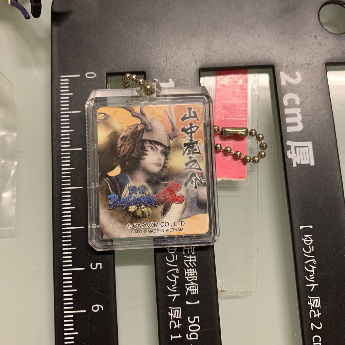 山中鹿之介 「ARガチャ 戦国BASARA4」 表面に汚れ傷あり拍卖