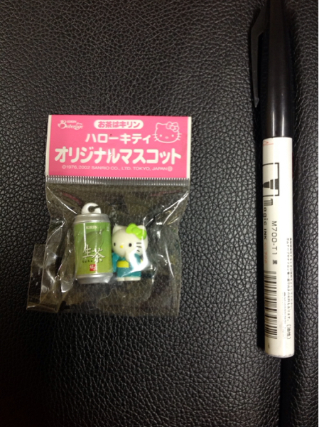 ハローキティ、オリジナルマスコット、キリン生茶拍卖