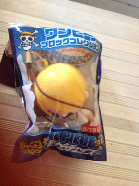 ワンピース、ブロックコレクション、ストラップ、サンジ、2拍卖