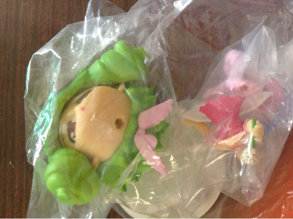 マクロスフロンティア、欄花李、ミニフィギュア、髪の色が黄緑 当時物拍卖