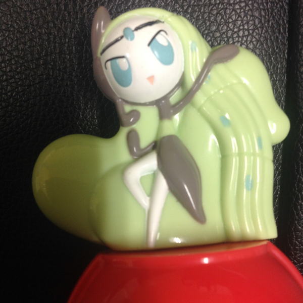 ポケットモンスター、マクドナルドトイ、メロエッタ、スイッチを入れて動かすといまのところ音が出ますが日にちがたつと出ない可能性がある拍卖