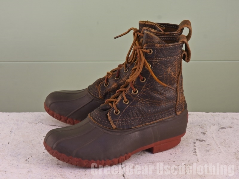 X969 USA製 L.L.ビーン ビーンブーツ 茶 ブラウン レディース 着用感23cmくらい 拍卖
