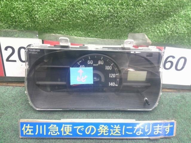 ダイハツ ハイゼット カーゴデラックス S331V 純正 スピード メーター 速度計 動作OK 83800-B5760 59,434km AT レンズヒビ レンズ傷有り拍卖