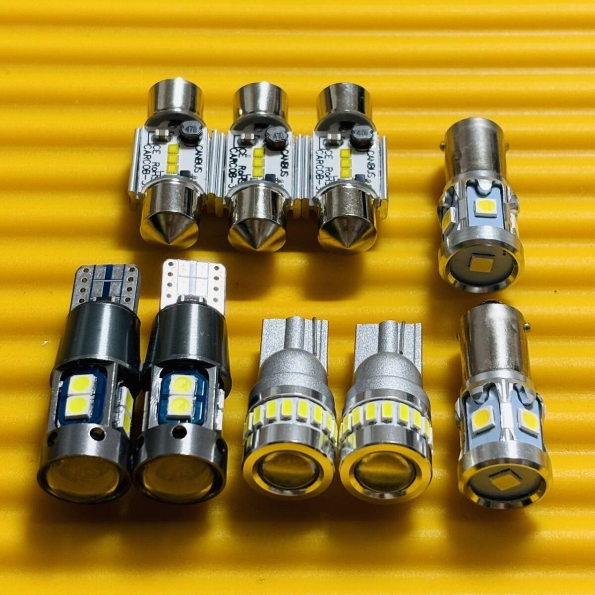 車検対応◇鬼爆光!200系 ハイエース ワゴンGL 10人乗り T10 LEDセット ルームランプ ポジション ナンバー灯 ホワイト トヨタ拍卖