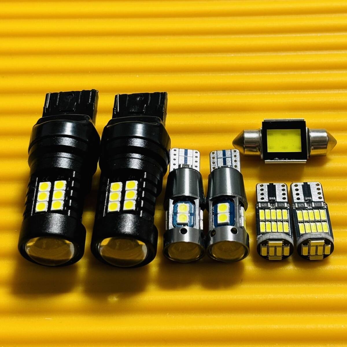 車検対応◇鬼爆光!L880K コペン T10 LED ルームランプセット ポジション ナンバー灯 バックランプ 7個セット ホワイト ダイハツ拍卖