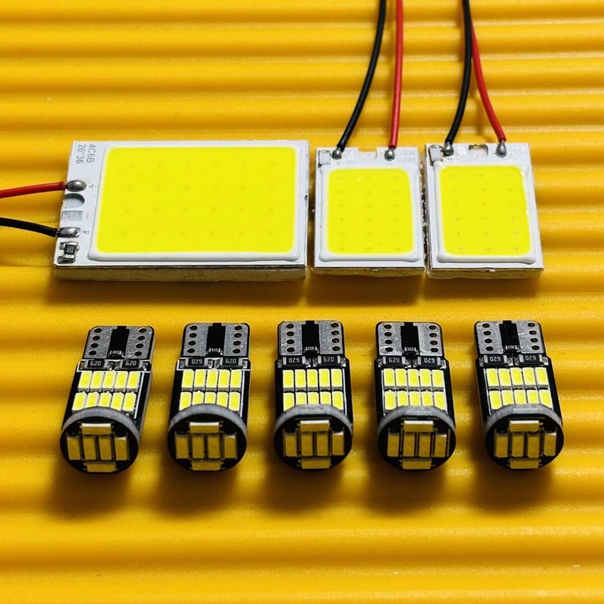 お得セット◇GRX130 マークX 後期 鬼爆光! T10 LED ルームランプ 8個セット トヨタ 室内灯拍卖