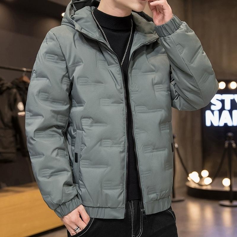 ダウンジャケット メンズ おしゃれ 長袖 厚くカジュアル ジャケット 防寒 防風 軽量 ダウンコート 秋冬 90%ホワイトダックダウン 中綿拍卖