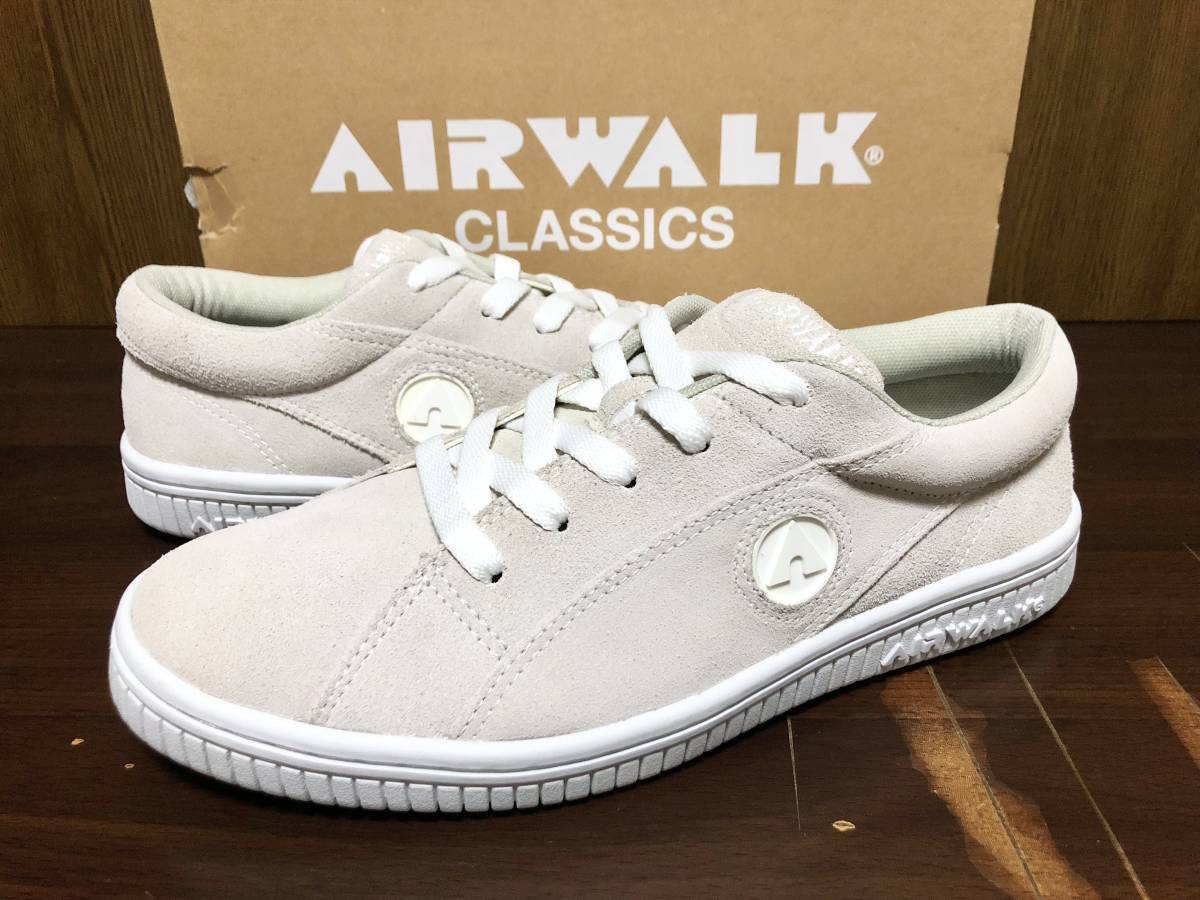 18年製 AIRWALK ONE OG エアウォーク ワン オリジナル 90s復刻 スケーター エクストリーム BMX SB【AW-CL-6007】ホワイト 白 US11拍卖