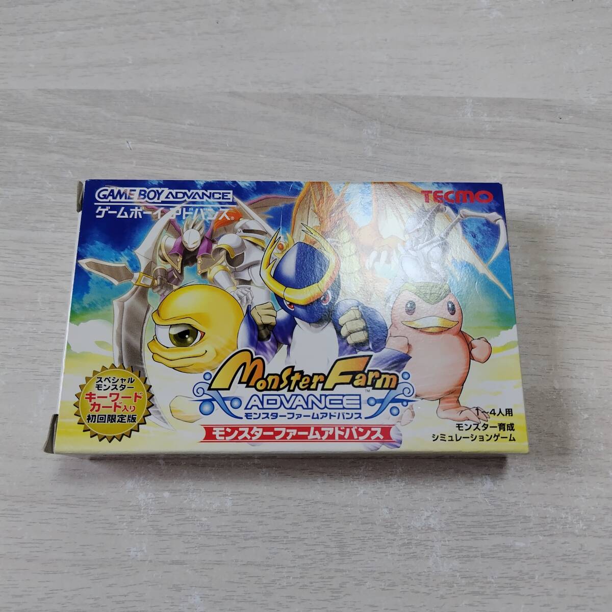☆GBA モンスターファームアドバンス  箱説付き  何本でも同梱可☆拍卖