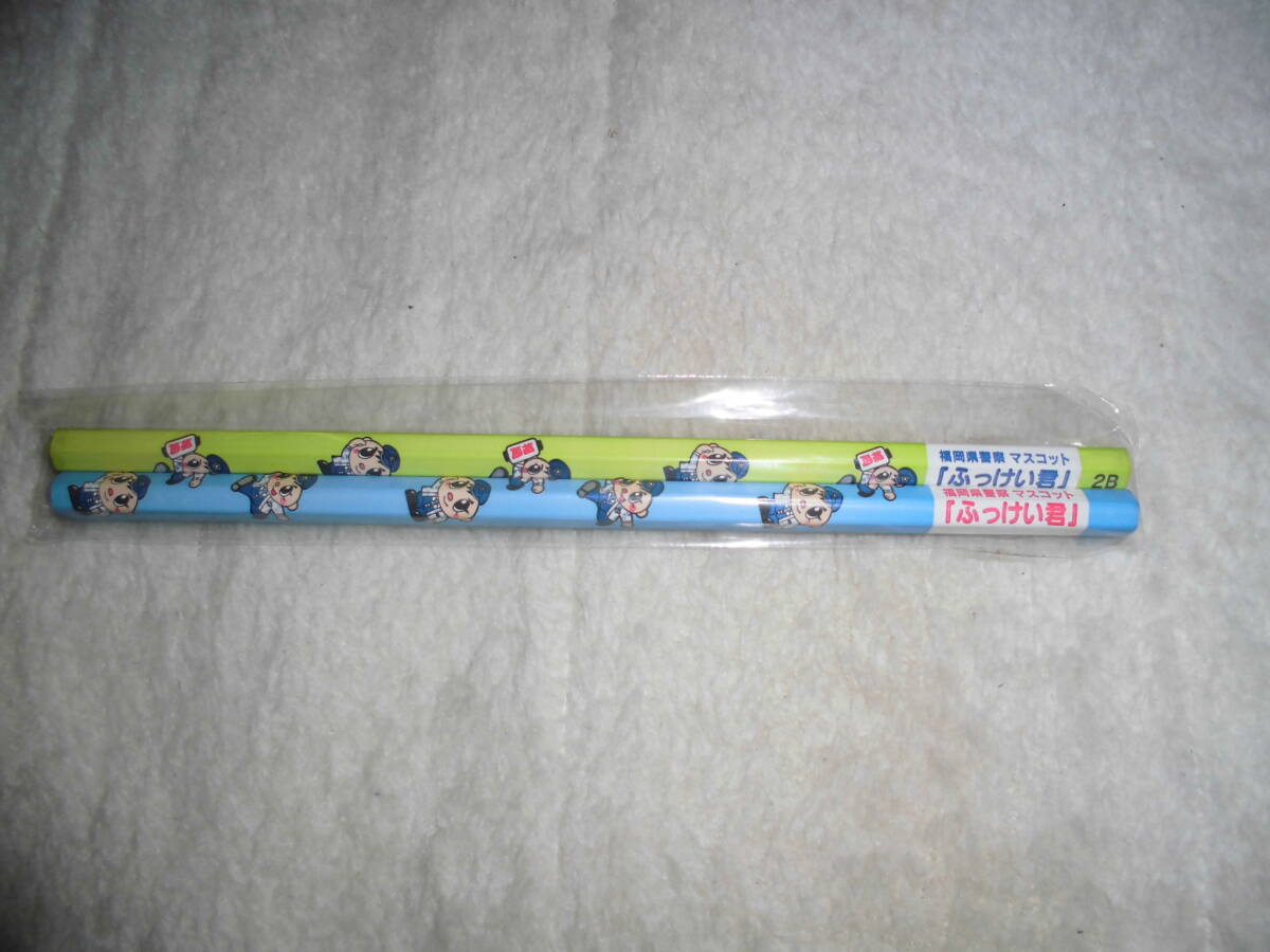 24F009 福岡県警察 マスコット ふっけい君 鉛筆拍卖