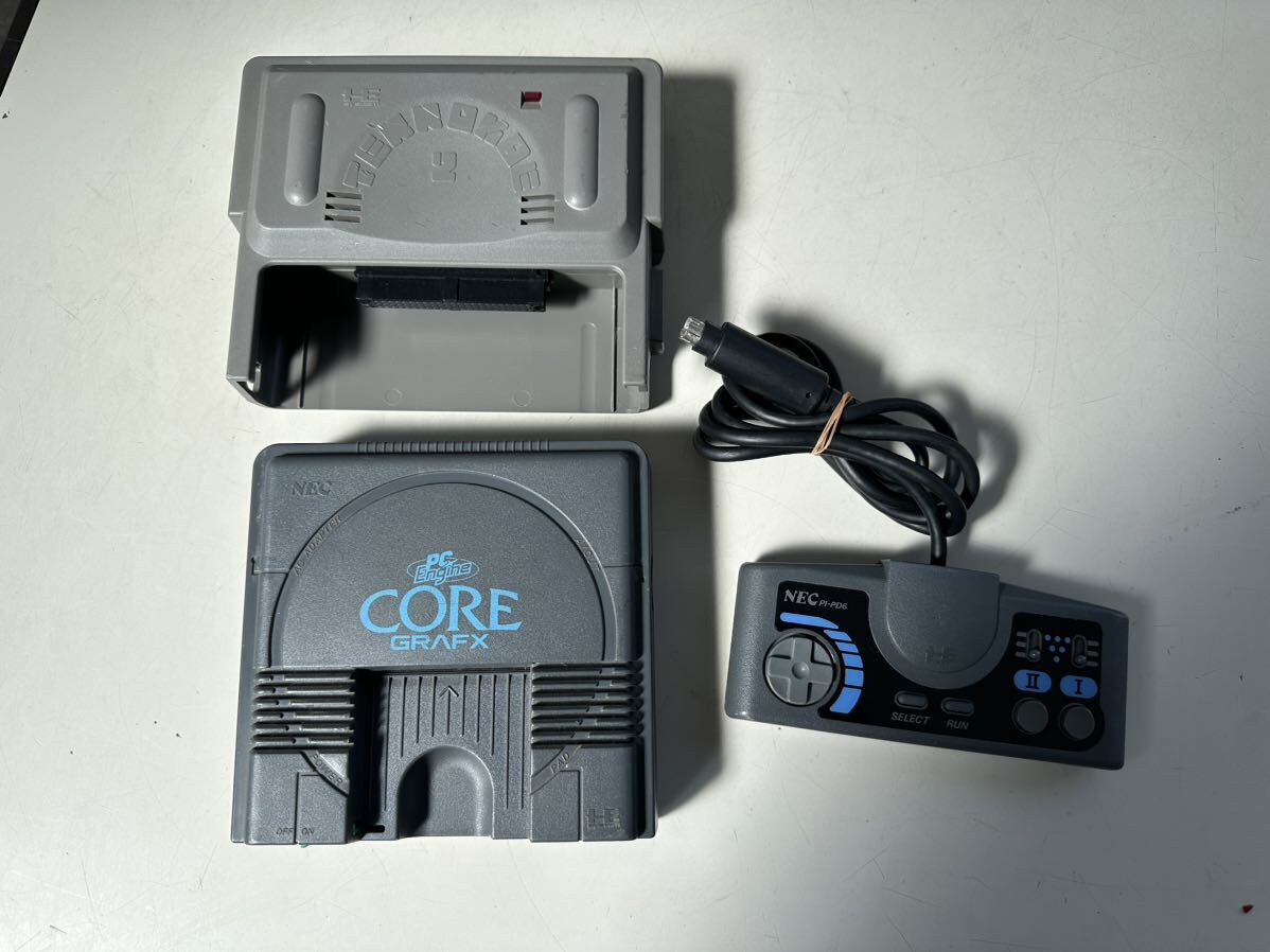NEC PC エンジン CoreGrafx PI-TG3/HC66-6/コントローラ PI-PD6 現状品 ジャンク 3/11拍卖