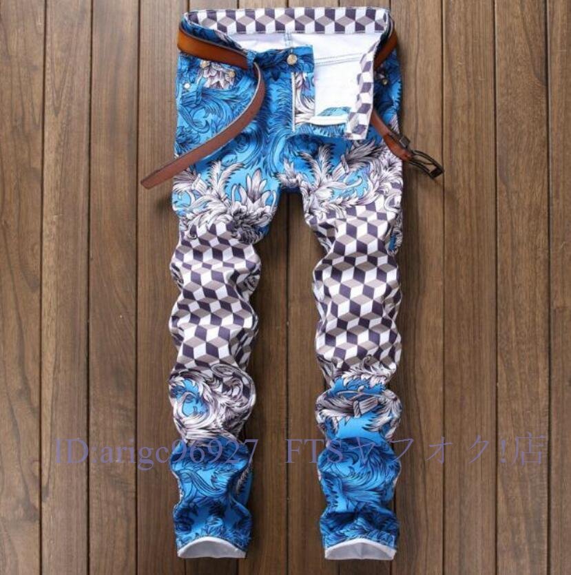 A7247★ デニムパンツ ジーンズ ロングパンツ ボトムス ズボン 微ストレッチパンツ ジーパン カジュアルパンツ スキニーパンツ w32拍卖