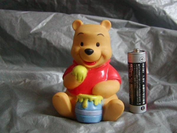ディズニー ⑤ バンダイ食玩 おまけ ディズニーフレンド ソフビ人形 くまのプーさん 1996年拍卖