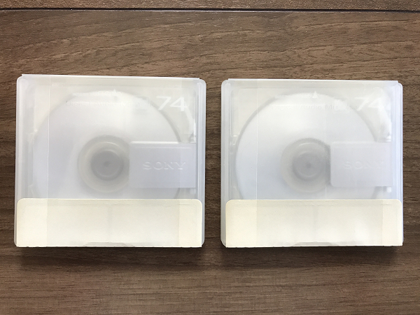 未使用 SONY 録音用 MDディスク 74分 2枚セット/MD/ミニディスク/オーディオ/録音/ソニー/(1)拍卖
