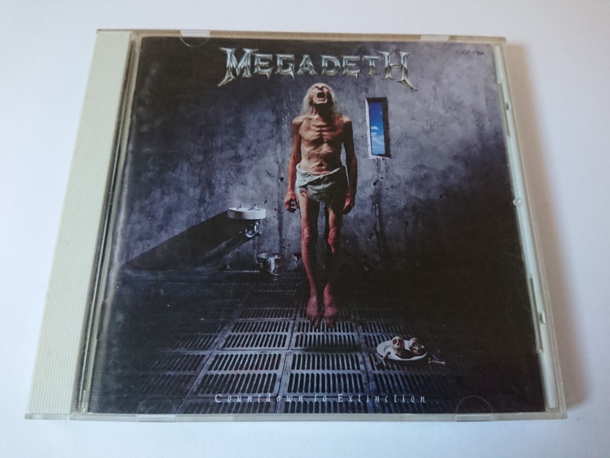 MEGADETH / メガデス「COUNTDOWN TO EXTINCTION」拍卖