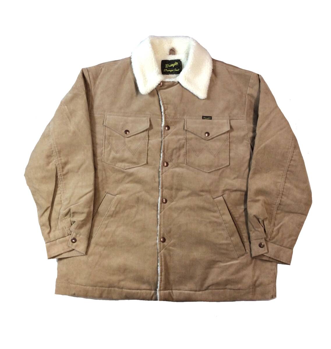 極美品 WACKO MARIA ワコマリア × Wrangler ラングラー ランチジャケット ボアジャケット コーデュロイ ブラウン L拍卖