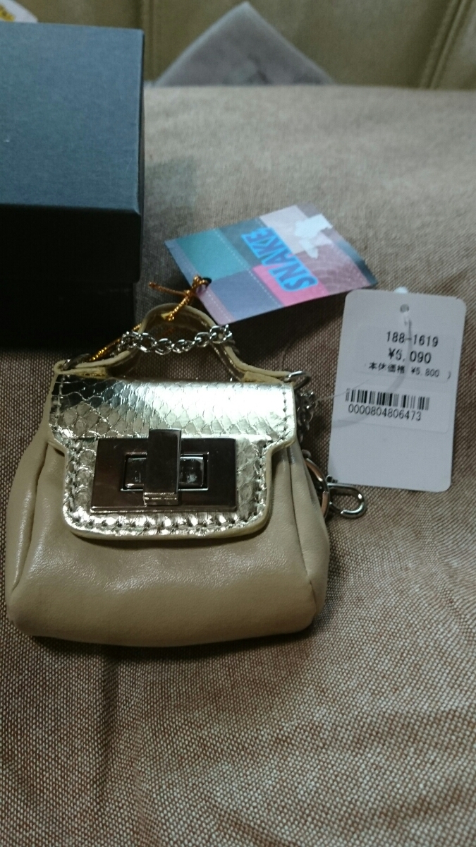 スネイク!蛇!革!小物入れ!小銭入れ!可愛い!お洒落!コレクション!ゴールド!金運上昇!雑貨!s-1右1拍卖