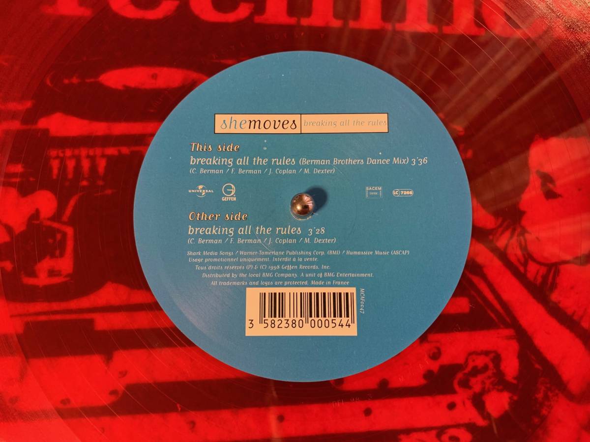 SHE MOVES ♪BREAKING ALL THE RULES FRA オリジナル拍卖