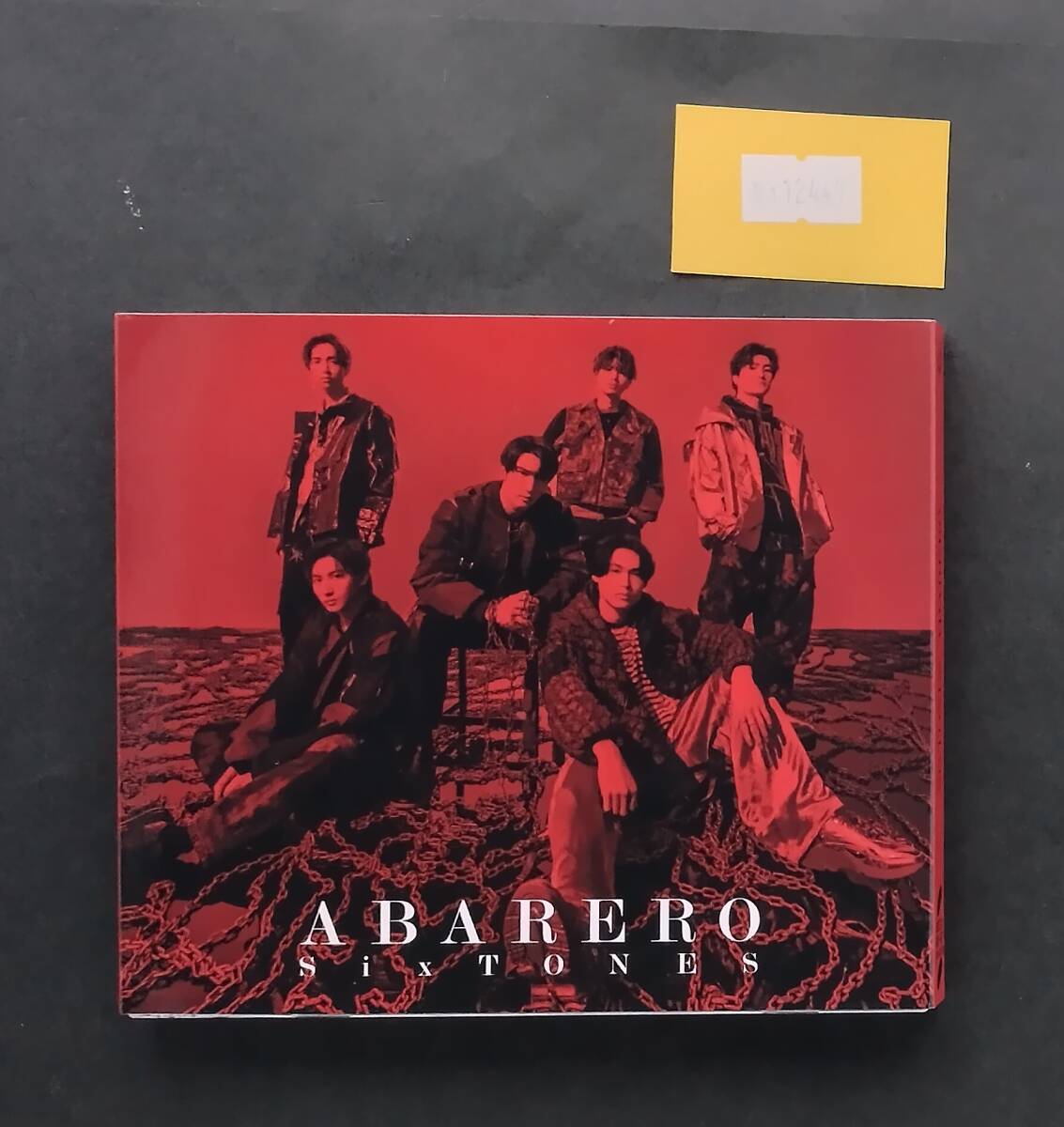 万1 12447 ABARERO/SixTONES (CD+DVD) SECJ-66/7拍卖