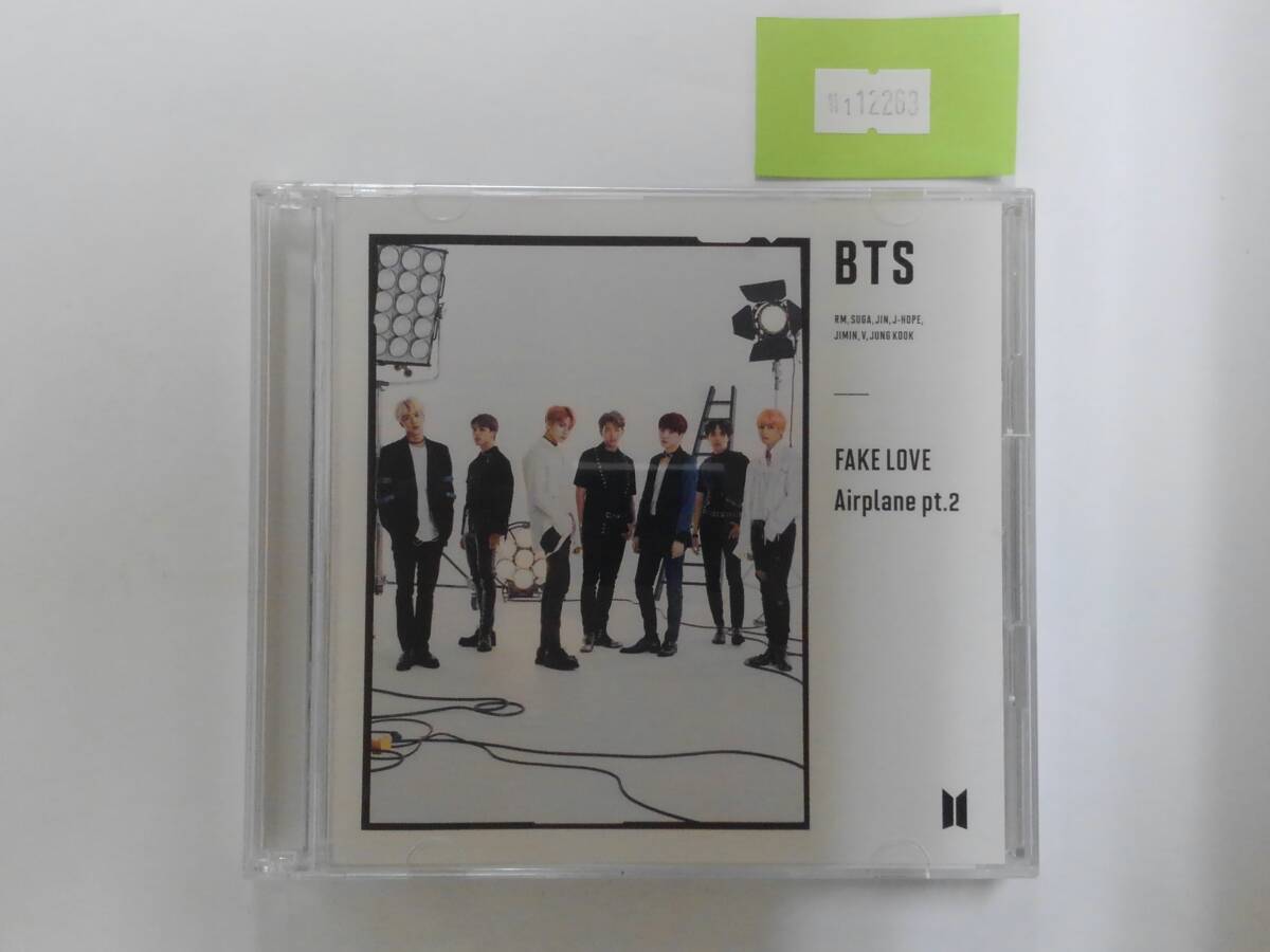 万1 12263 【初回限定盤B】BTS(防弾少年団) / FAKE LOVE/Airplane pt.2拍卖