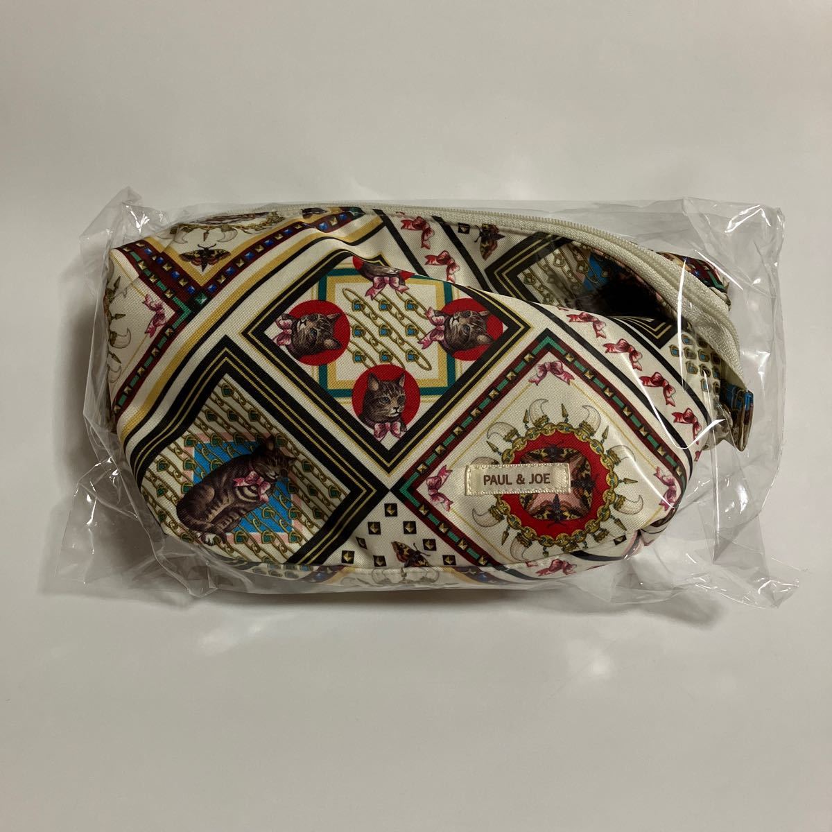 ポール&ジョー ポーチ バンダナ柄 パズルラリー景品 非売品 ノベルティ ポールアンドジョー PAUL&JOE拍卖