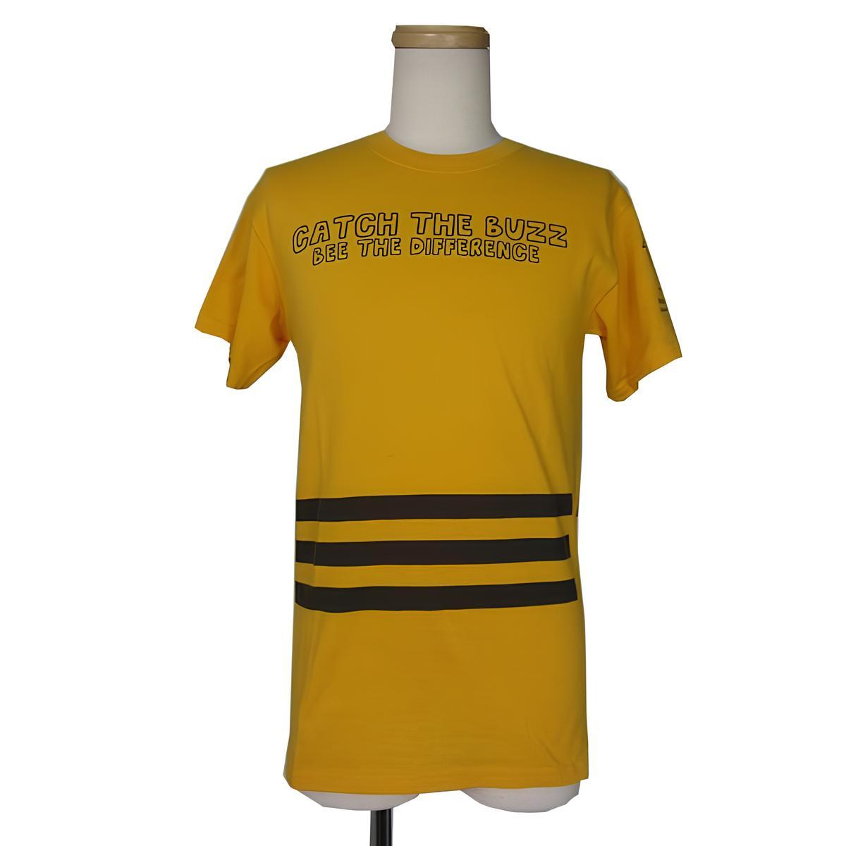 GILDAN スクール プリントTシャツ ティーシャツ イエロー 黄色系 メンズ Sサイズ アメリカ輸入古着 USED ユーズド tee tシャツ #n-133拍卖