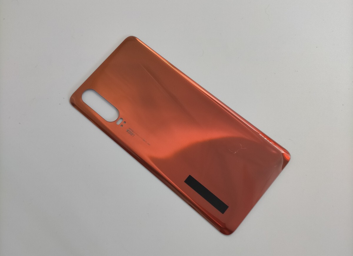 huawei p30無印 オレンジ バックカバー 部品拍卖
