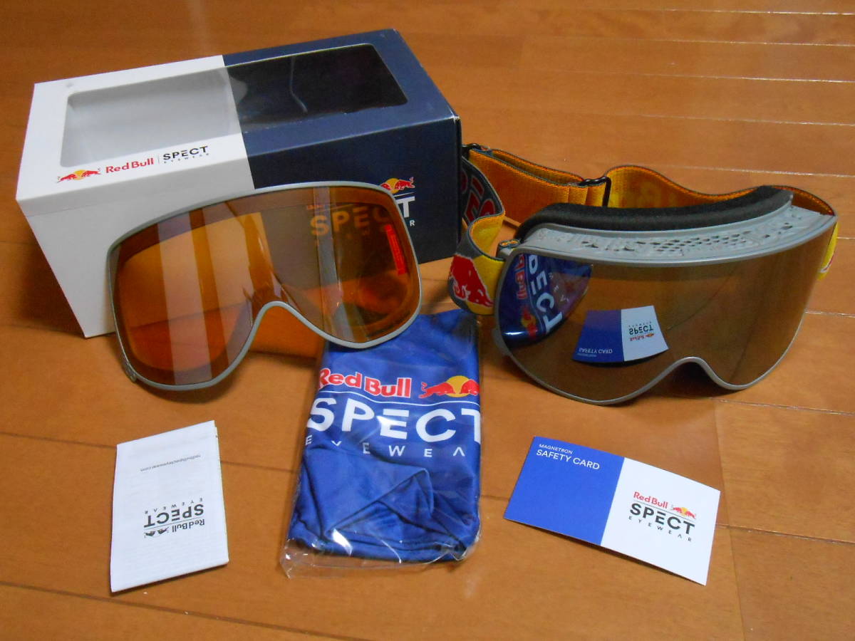 グレー Red Bull SPECT Eyewear レッドブル マグネトロン・ゴーグル 【スキー・スノーボード・新品】拍卖