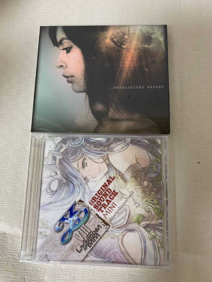 未使用 特典ゲームCD DVDセット/未開封 イース 8 ys Ⅷ CD オリジナルサウンドトラック&バイオハザードリベレーションズDVD/小傷削れ汚れ等拍卖