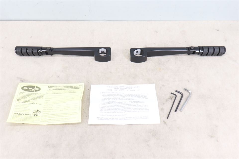 327035 リブコプロダクツ ハイウェイペグ ハイウェイステップ 1,5インチ径 未使用品 ハーレー チョッパー ゴールドウィング拍卖