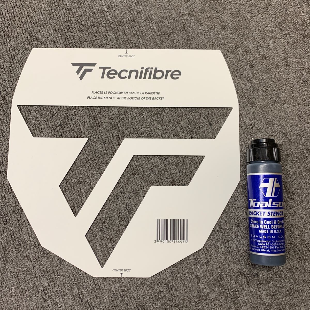 テクニファイバー ステンシルマークとトアルソン ステンシルインク(ブラック)のセット品③拍卖