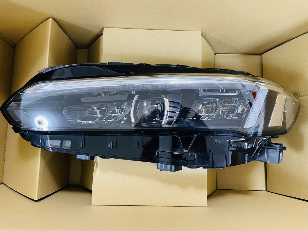 ★美品 破損無し★LED FL1 シビック 左 ヘッドライト KOITO 100-622C0 打刻:09 ASSY ブラック 純正 ホンダ拍卖