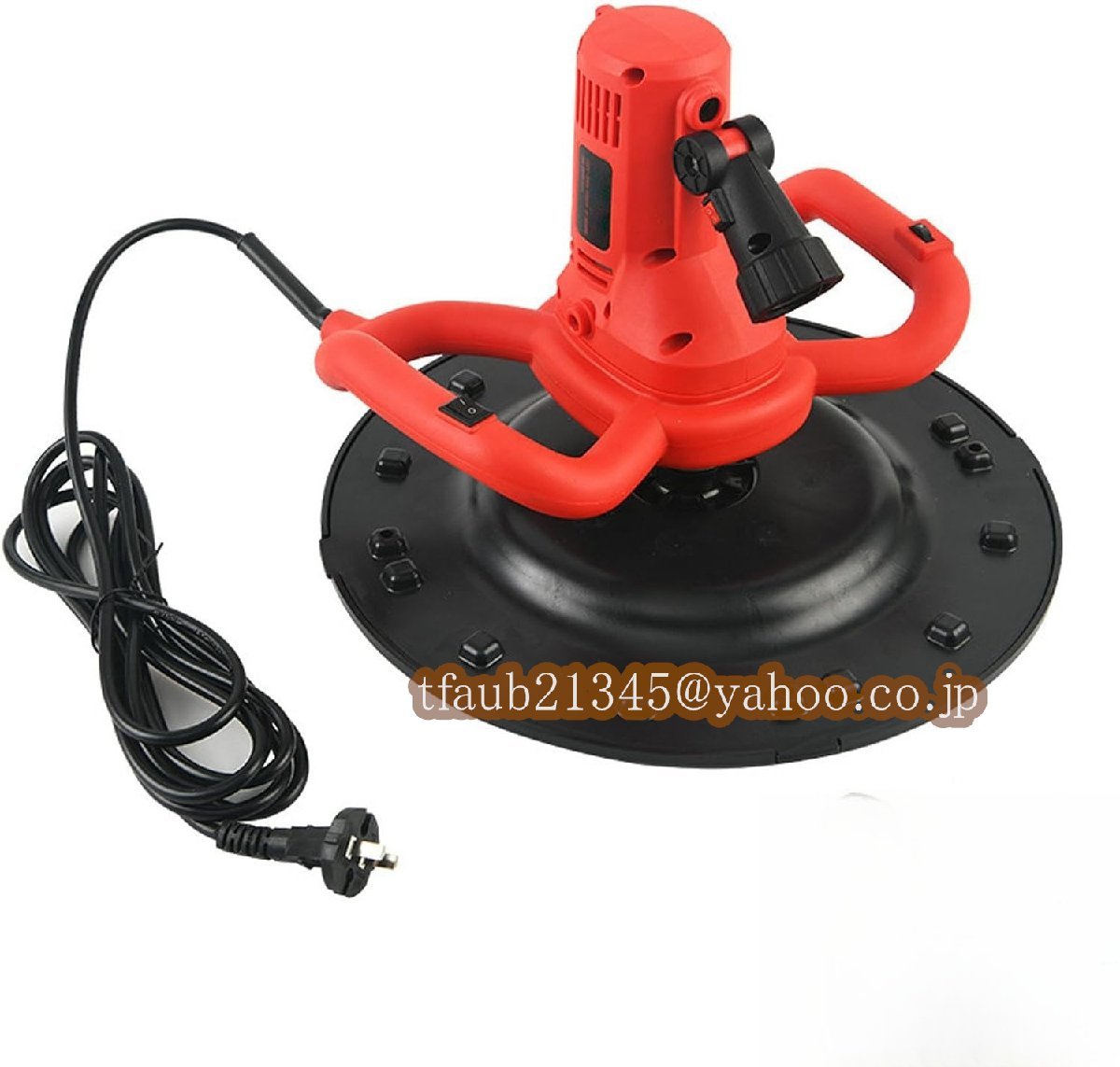 電動 左官 パワートロウェル コンクリート研磨機 1~6速自由調整 両手簡単施工 4m電源コード拍卖