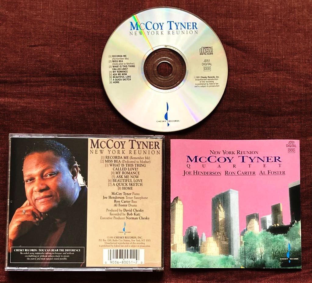 マッコイ・タイナー/ジョー・ヘンダーソン/ロン・カーター/アル・フォスター/テナー&ピアノ・トリオ/モーダル&ハード巨匠陣カルテット1991拍卖