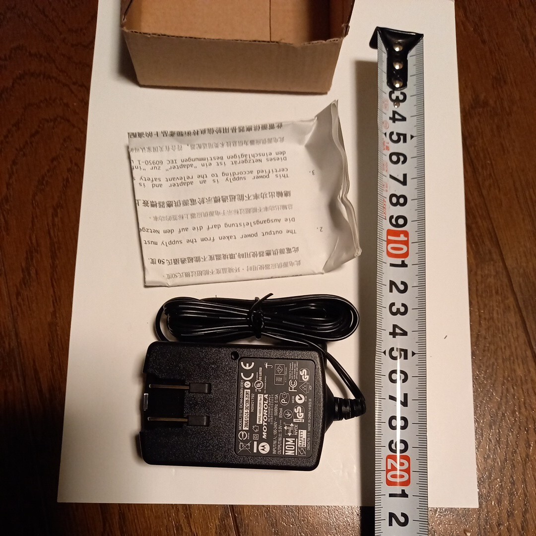 ACアダプター ACアダプタ たぶん未使用 送料600 箱あり motorola dch4-050mv-0301 5.0v 850ma拍卖