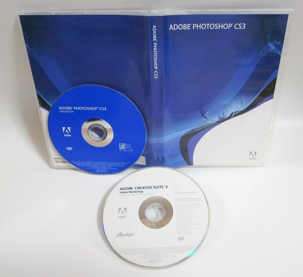 【同梱OK】 Adobe Photoshop CS3 ■ Mac版 ■ フォトレタッチソフト拍卖