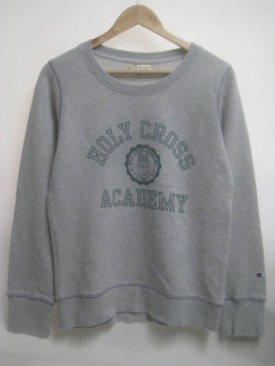 一点物!! Champion チャンピオン プリントスウェット アメカジ系 良柄 HOLY CROSS ACADENY サイズ LARGE拍卖