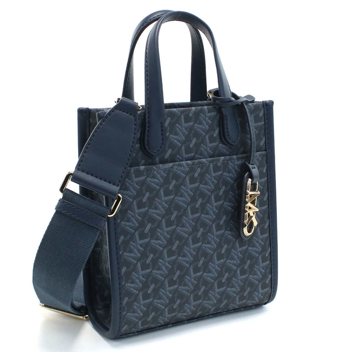 マイケルコース MICHAEL KORS GIGI ハンドバッグ ブランド モノグラムキャンバス ロゴ 32H3G3GC4V 444 ADMRL-PLBLUE ネイビー系拍卖