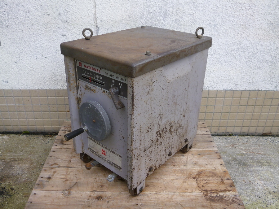 ナショナル 交流アーク溶接機 YK-206F-2 200V 60Hz 中古 溶接機拍卖