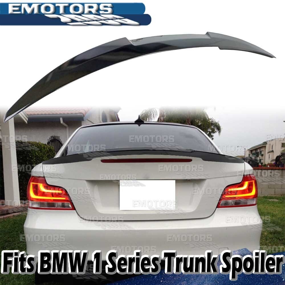 【何色でも塗装可能】M4 Type BMW 1シリーズ クーペ E82 塗装費込 リア トランクスポイラー ウィングスポイラー 2007-2013拍卖