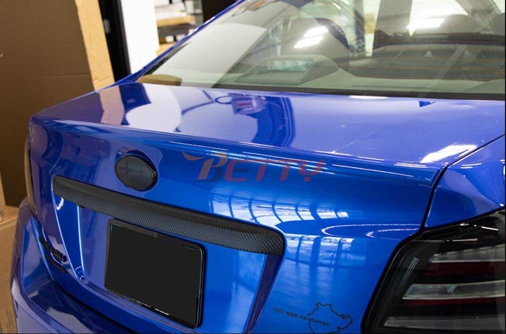 【#K7X塗装品】穴隠し L TYPE スバル WRX STI VA系 S4 リヤスポイラー リッドスポイラー トランクスポイラー ウイング WRブルーパール @拍卖